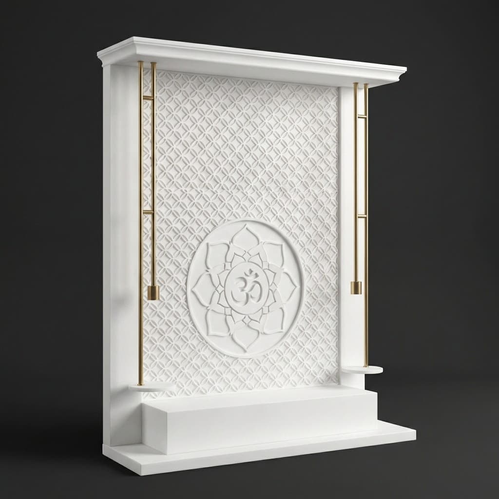 Exquisite Hand-Carved Artisan Stone Home Temple