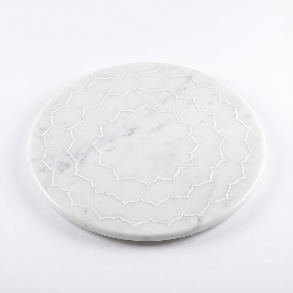 Artisan Handcrafted Celestial Mandala Stone Tabletop
