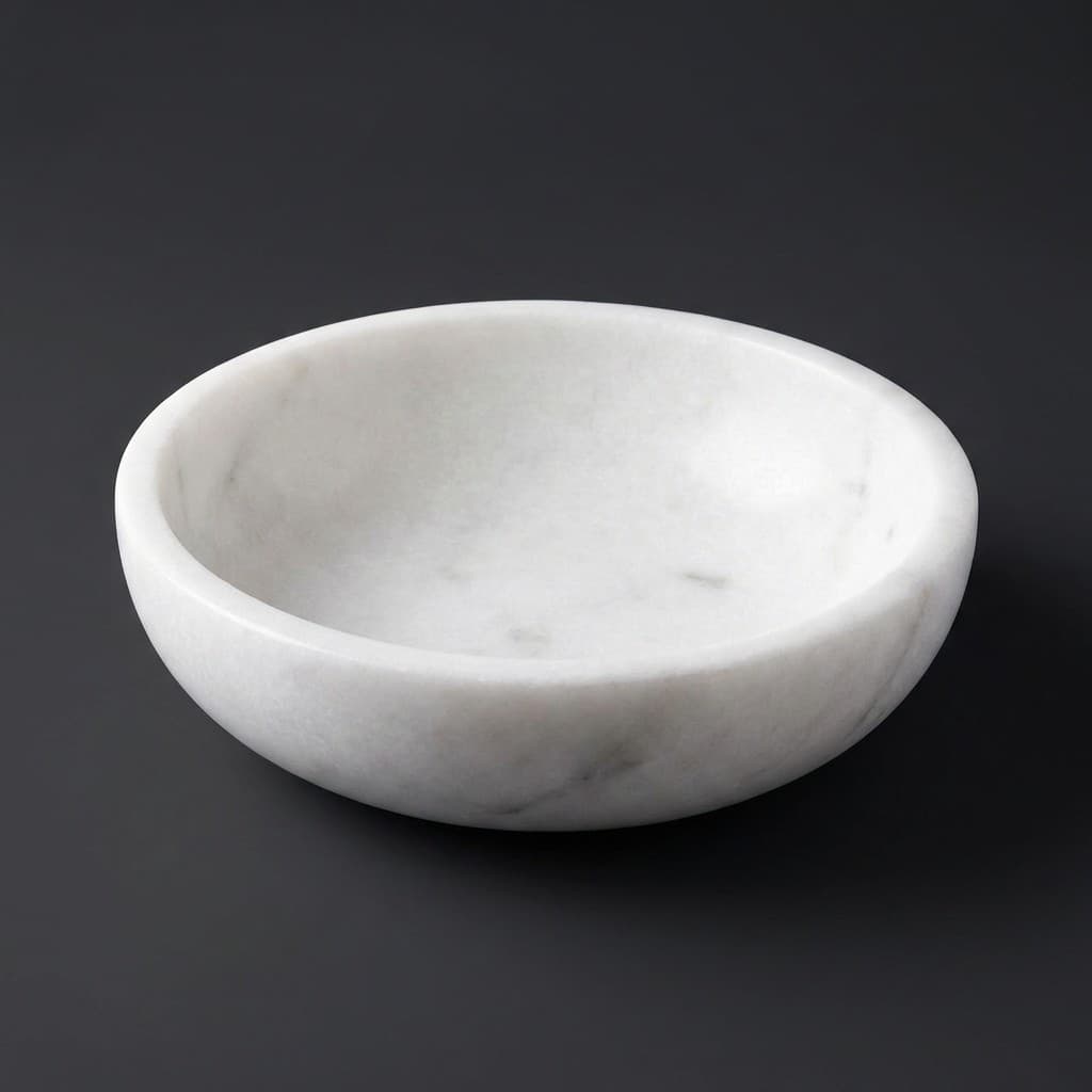 Exquisite Artisan Handcrafted Stone Decorative Bowl